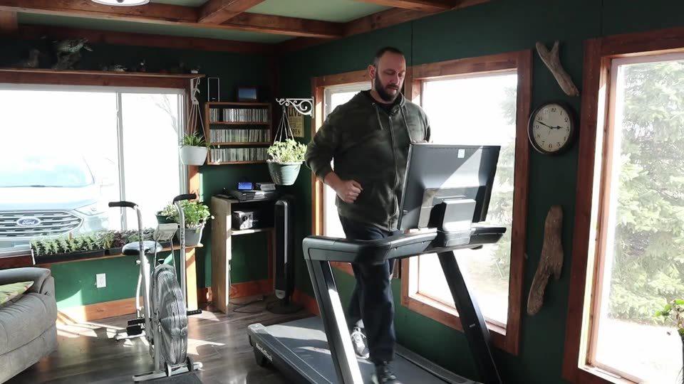 Putting miles on it at my parents' house