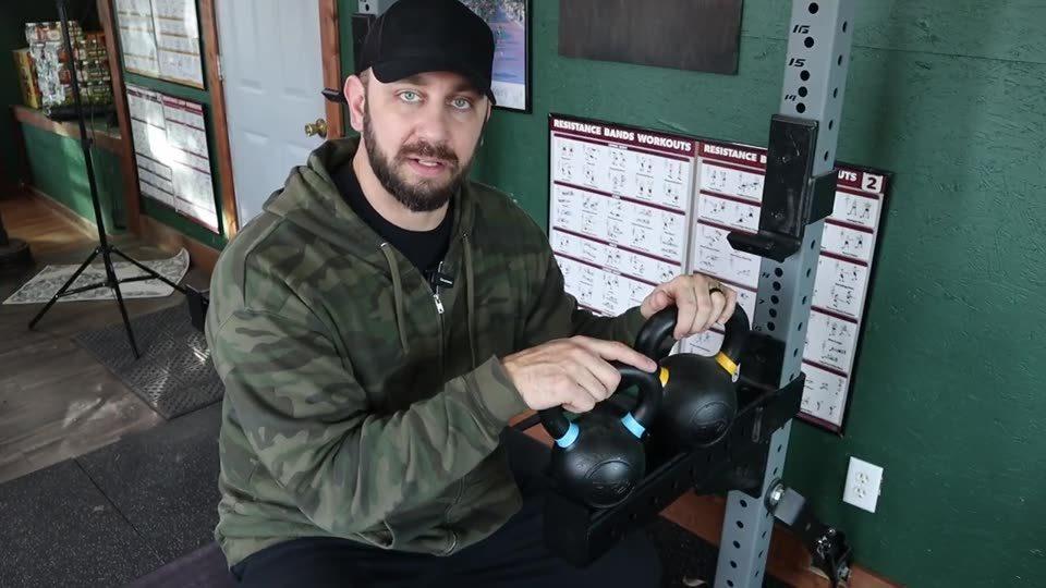 PRx Powder Coated Cast Iron Kettlebells