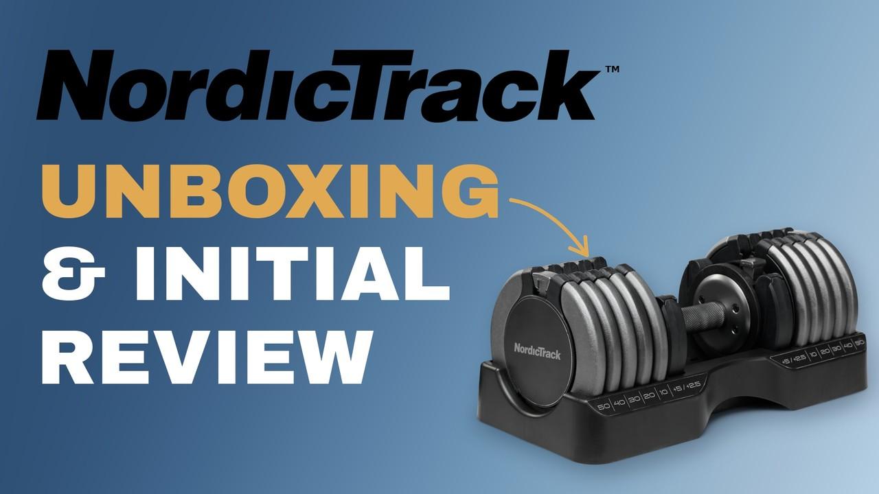 NordicTrack Select-A-Weight Dumbbells & Stand review video