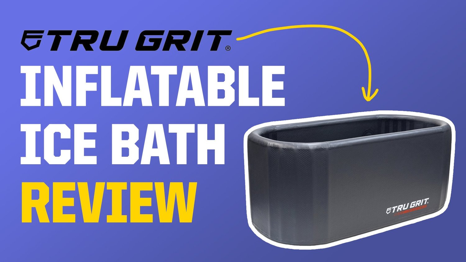 Tru Grit Fitness Inflatable Ice Bath REVIEW