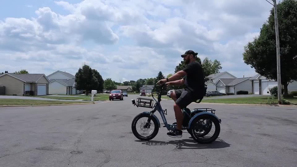Mooncool TK Pro Folding E-Trike