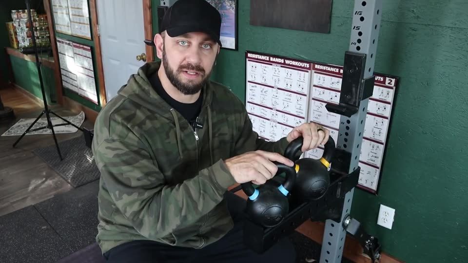 PRx Powder Coated Cast Iron Kettlebells