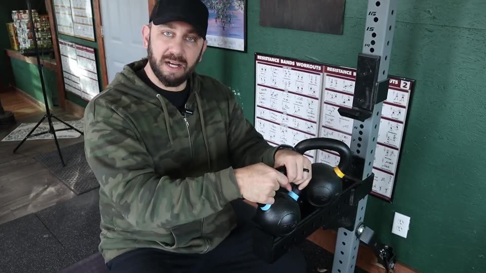PRx Powder Coated Cast Iron Kettlebells
